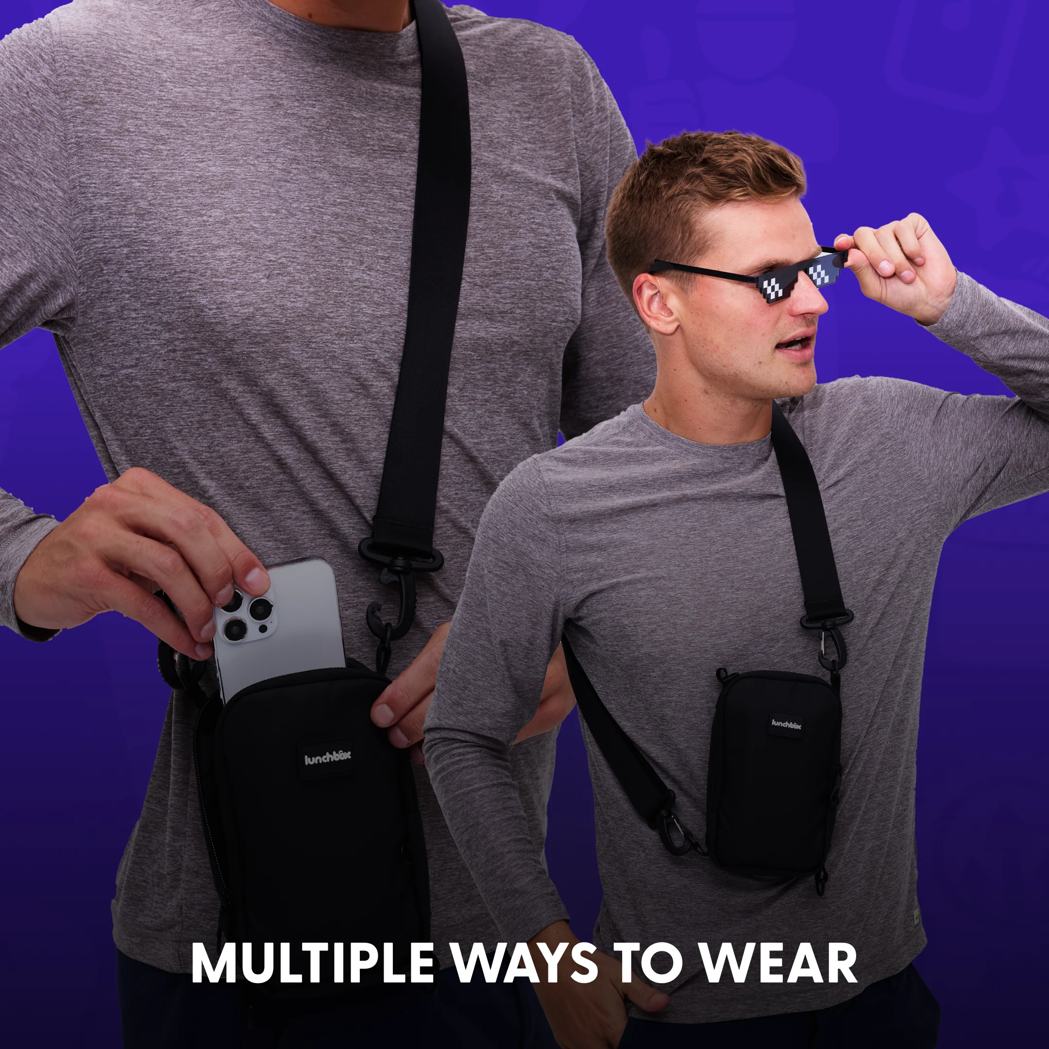 Lunchbox Phone Satchel - Image 4
